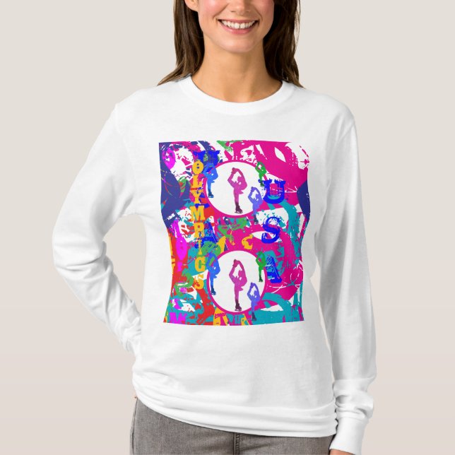 T-SHIRT PATINAGE OLYMPIQUE  (Devant)