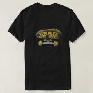 T-shirt Patinage ou mort