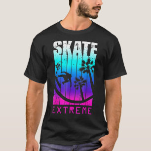 T-shirt Patinage Ou Mort Skateboard Street Attitude extrêm