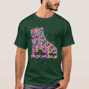 T-shirt Patinage sur glace