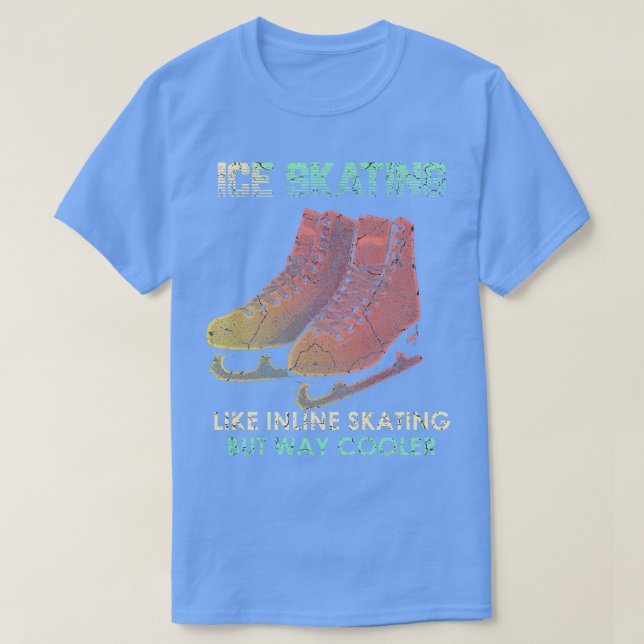T-shirt Patinage sur glace 4 (Design devant)