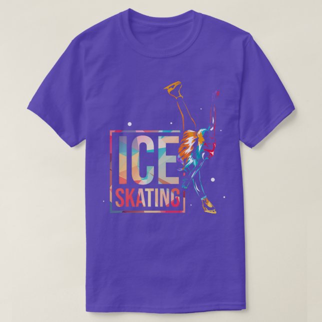 T-shirt Patinage sur glace 53 (Design devant)