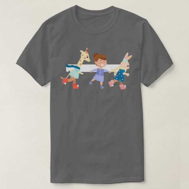 T-shirt Patinage sur glace 79 (Design devant)
