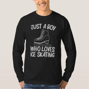 T-shirt Patinage Sur Glace cool Pour Garçons Enfants Visit