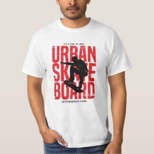 T-shirt Patinage urbain