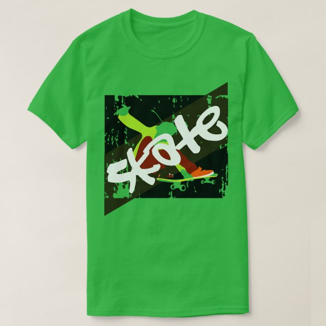 T-shirt Patinage vintage 5 (Design devant)