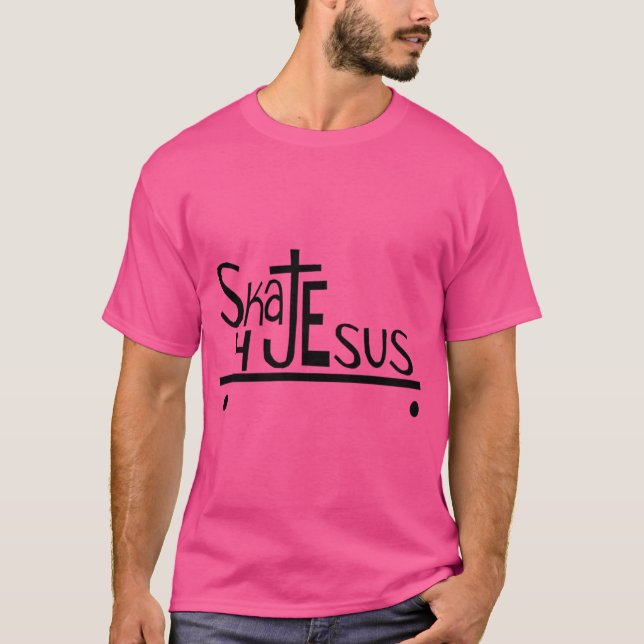 T-shirt Patiner Jésus (Devant)