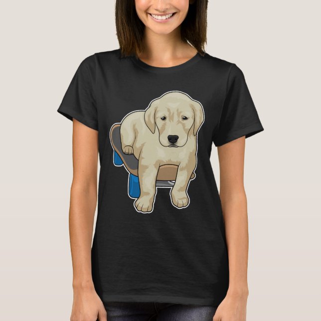 T-shirt Patineur de chiens (Devant)