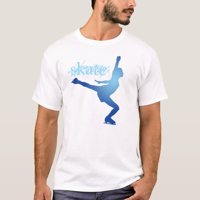 T-shirt Patineur de glace (Devant)