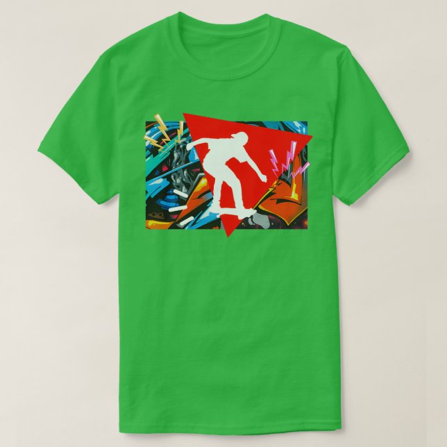 T-shirt Patineur de tonnerre (Design devant)