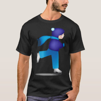 T-shirt Patineur sur glace