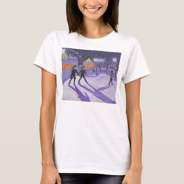 T-shirt Patineurs Derby 2014 de nuit (Devant)