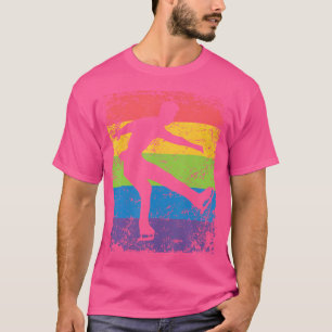 T-shirt Patineuse artistique patinage filles patinage sur 