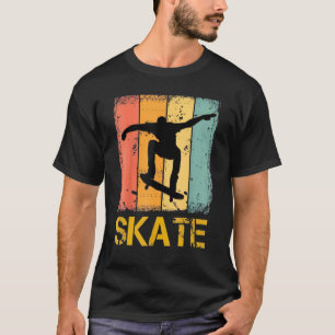 T-shirt Patineuse cool Femmes Filles Skateboard Skateboard