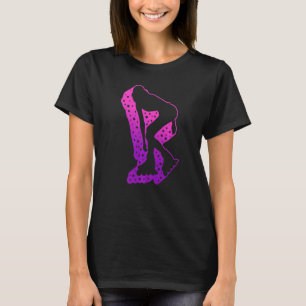 T-shirt Patineuse fille Rollerblading Roller Roller Rol