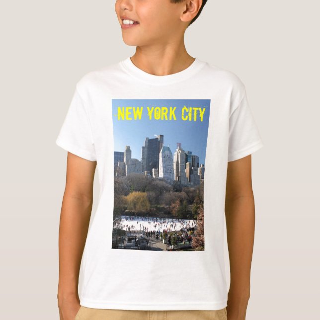 T-shirt Patinoire Central Park (Devant)