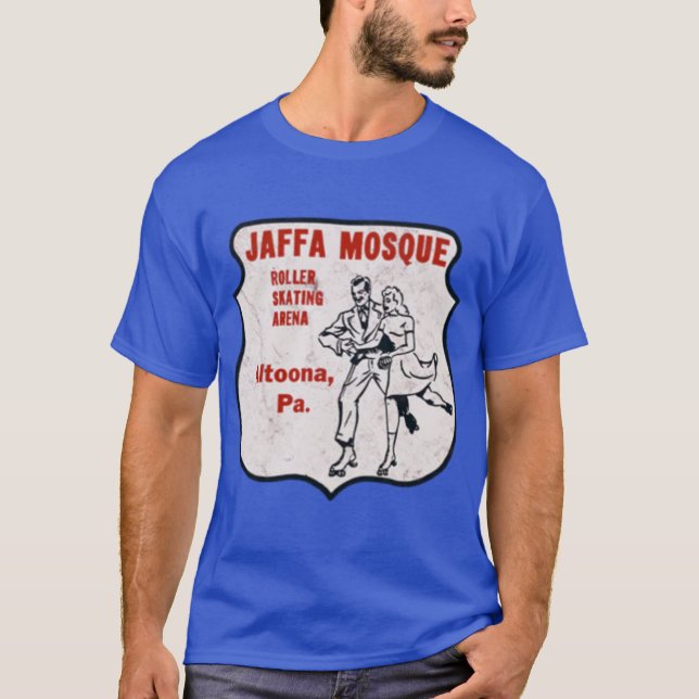 T-shirt Patinoire de la mosquée de Jaffa - Altoona, PA (Devant)