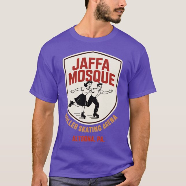 T-shirt Patinoire de la mosquée de Jaffa - Altoona, PA (Devant)