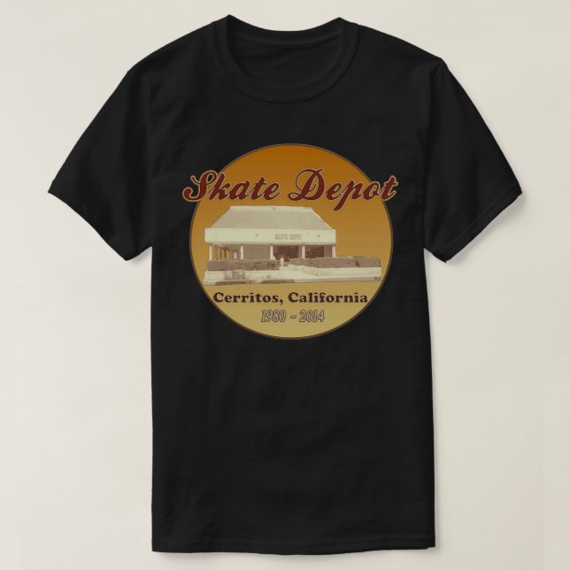 T-shirt patinoire de la patinoire (Design devant)