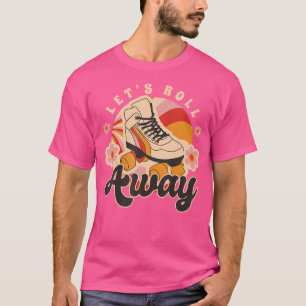 T-shirt Patins à Roulettes En Ligne 80S 70S Patinage à Rou