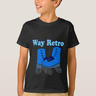 T-shirt Patins à roulettes Way Retro