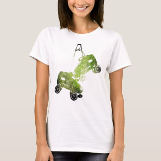 T-shirt Patins accrochants grunges