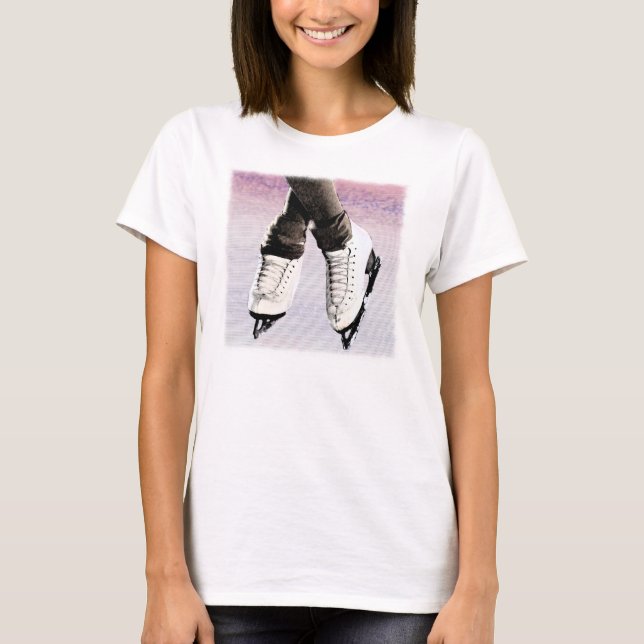 T-shirt Patins artistiques (Devant)
