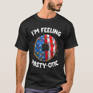 T-shirt Pâtisserie américaine 4 juillet Doughnu