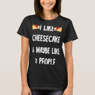 T-shirt pâtisserie au cheesecake sucré cheese cake dessert