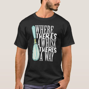 T-shirt Pâtisserie Beignet Où Il Y a Un Gâteau Pâtisserie