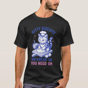 T-shirt Pâtisserie Biscuits pour Chat Drôle Cadeaux de Cui