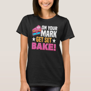 T-shirt Pâtisserie Chef Cuisine Tort Wafers Cookies Cuisin