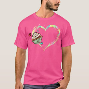 T-shirt pâtisserie cupcake mignonne boulangerie muffin bou