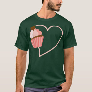 T-shirt pâtisserie cupcake mignonne boulangerie muffin bou