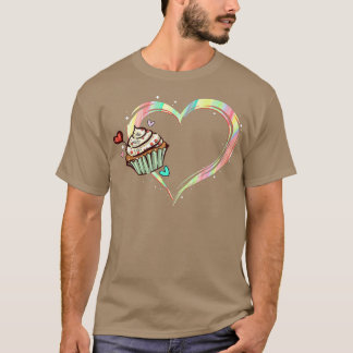 T-shirt pâtisserie cupcake mignonne boulangerie muffin bou