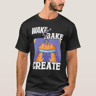 T-shirt Pâtisserie Donut Réveil Cuisson Créer Pâtisserie C