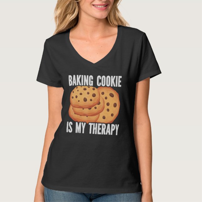 T-shirt Pâtissier de biscuits 7 (Devant)