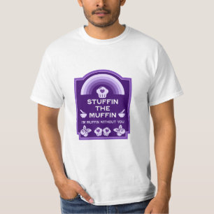 T-shirt Pâtissier de muffins aux myrtilles