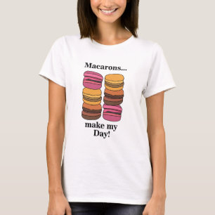 T-shirt Pâtissier Macaron Boulangerie Chef