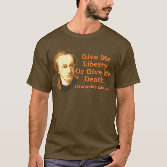 T-shirt Patrick Henry demeure (Devant)