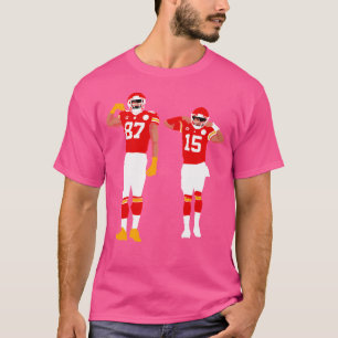 T-shirt Patrick Mahomes Et Travis Kelce