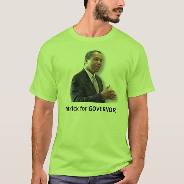 T-shirt Patrick pour le GOUVERNEUR (Devant)