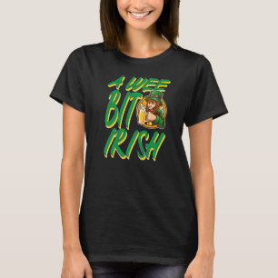 T-shirt Patrick's Day A Wee Bit Irish Premium