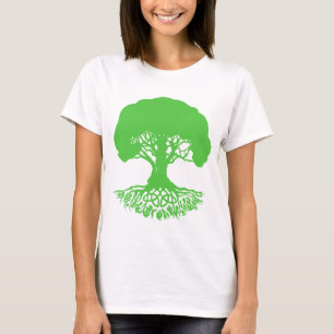 T-shirt Patrick'sCelticIrishTreeofLife-Clover