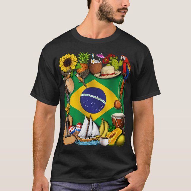 T-shirt Patrimoine brésilien (Devant)