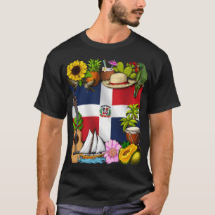 T-shirt Patrimoine de la République dominicaine