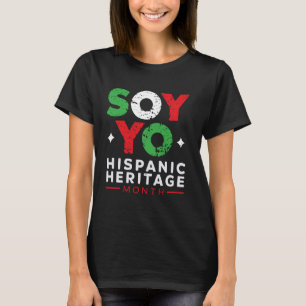 T-shirt Patrimoine hispanique national Afro Latina Amériqu