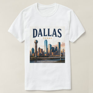 T-shirt Patrimoine urbain de Dallas Texas