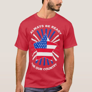 T-SHIRT PATRIOT AMÉRICAIN 1