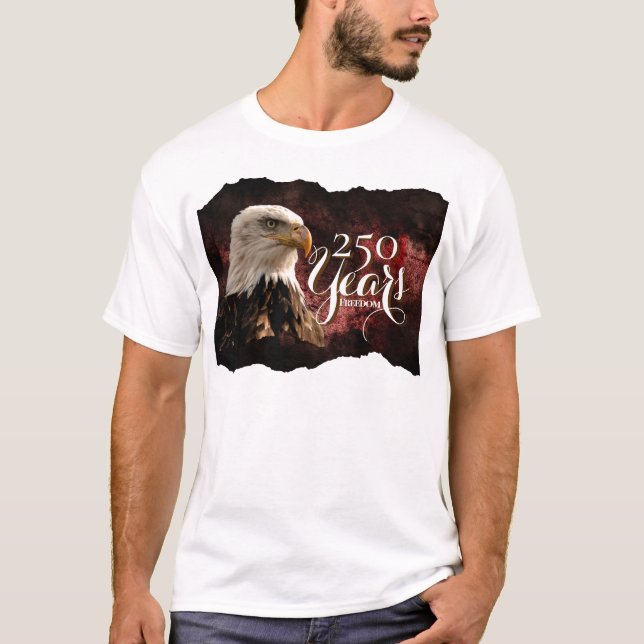 T-Shirt Patriote Aigle 250 Ans (Devant)